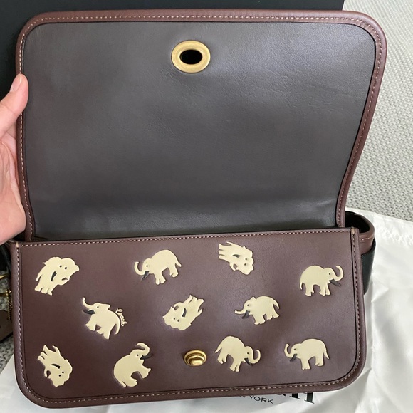 Coach Dinky Belt Bag With Elephant Print NWT - Picture 4 of 12